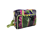 computer bag publicity banner bright purple - Vegan America