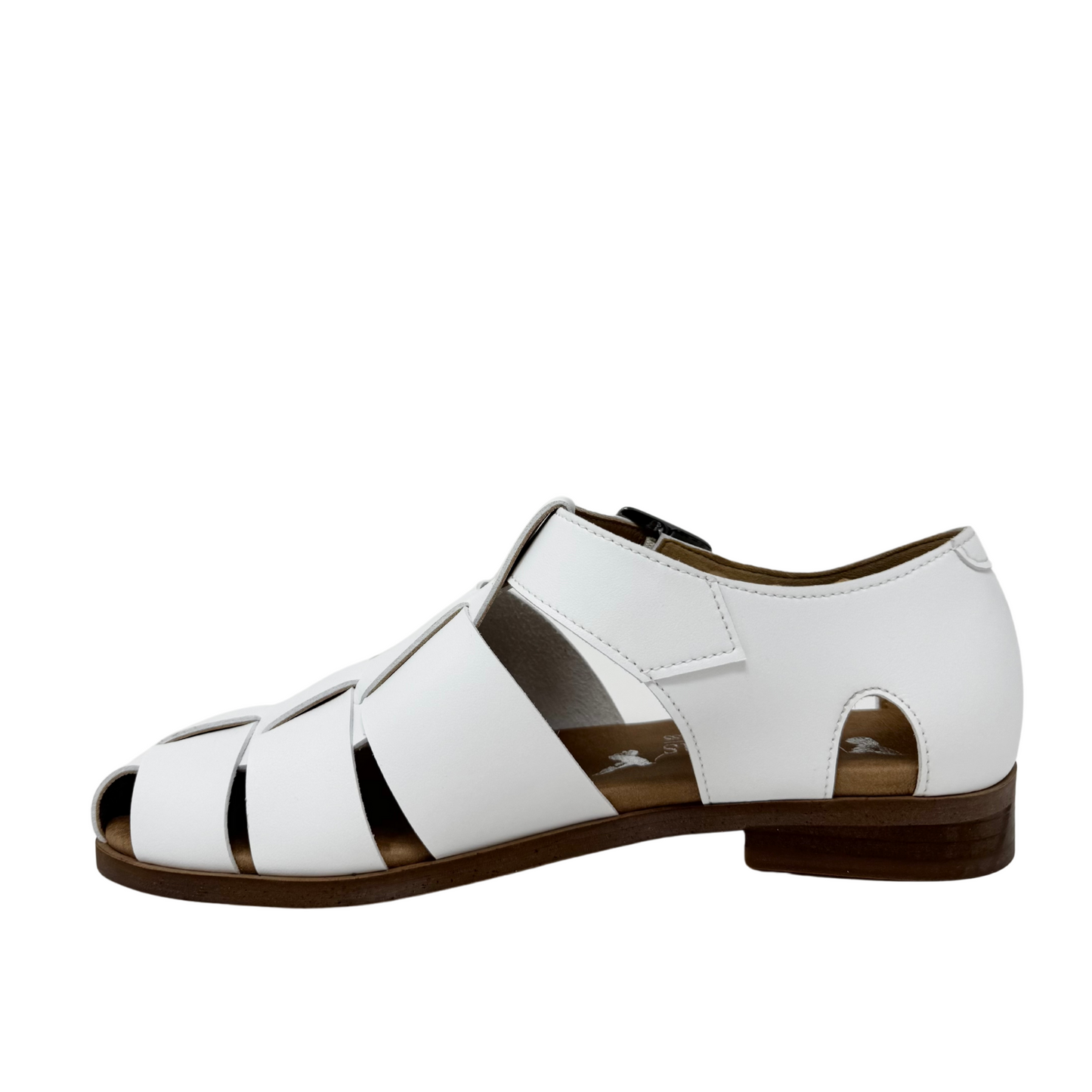 Courtney Sandal in White from Novacas
