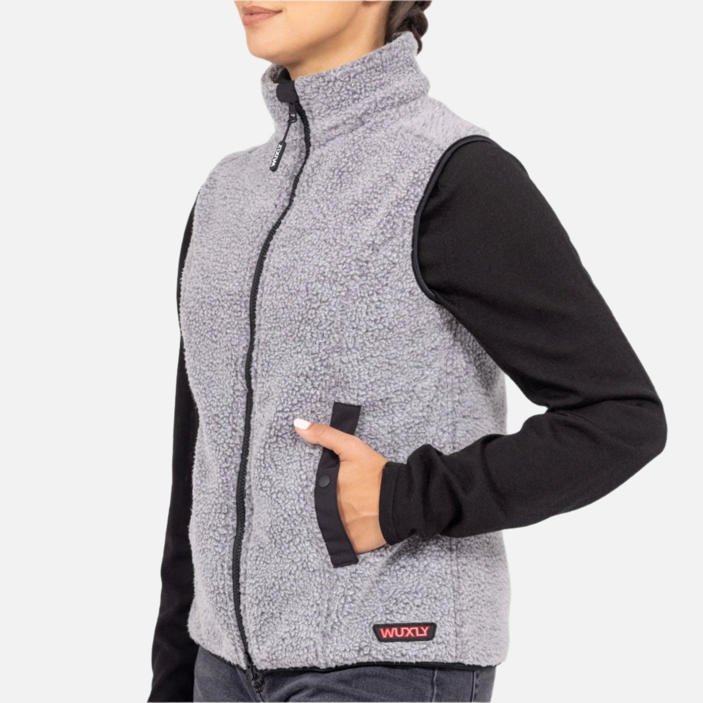 Creemore Vest Grey Melange