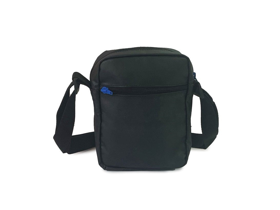 crossbody bag pink & black cat food packages - Vegan America