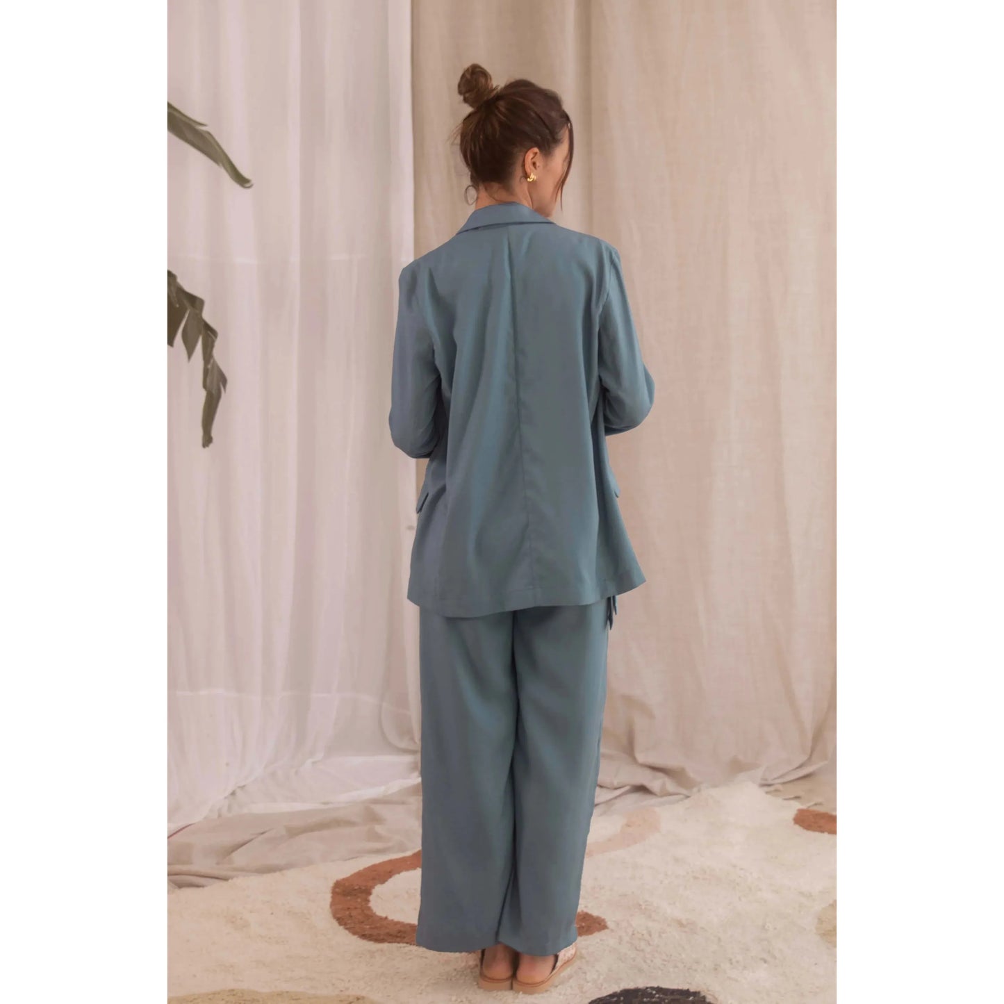 Wrap Wide Trousers
