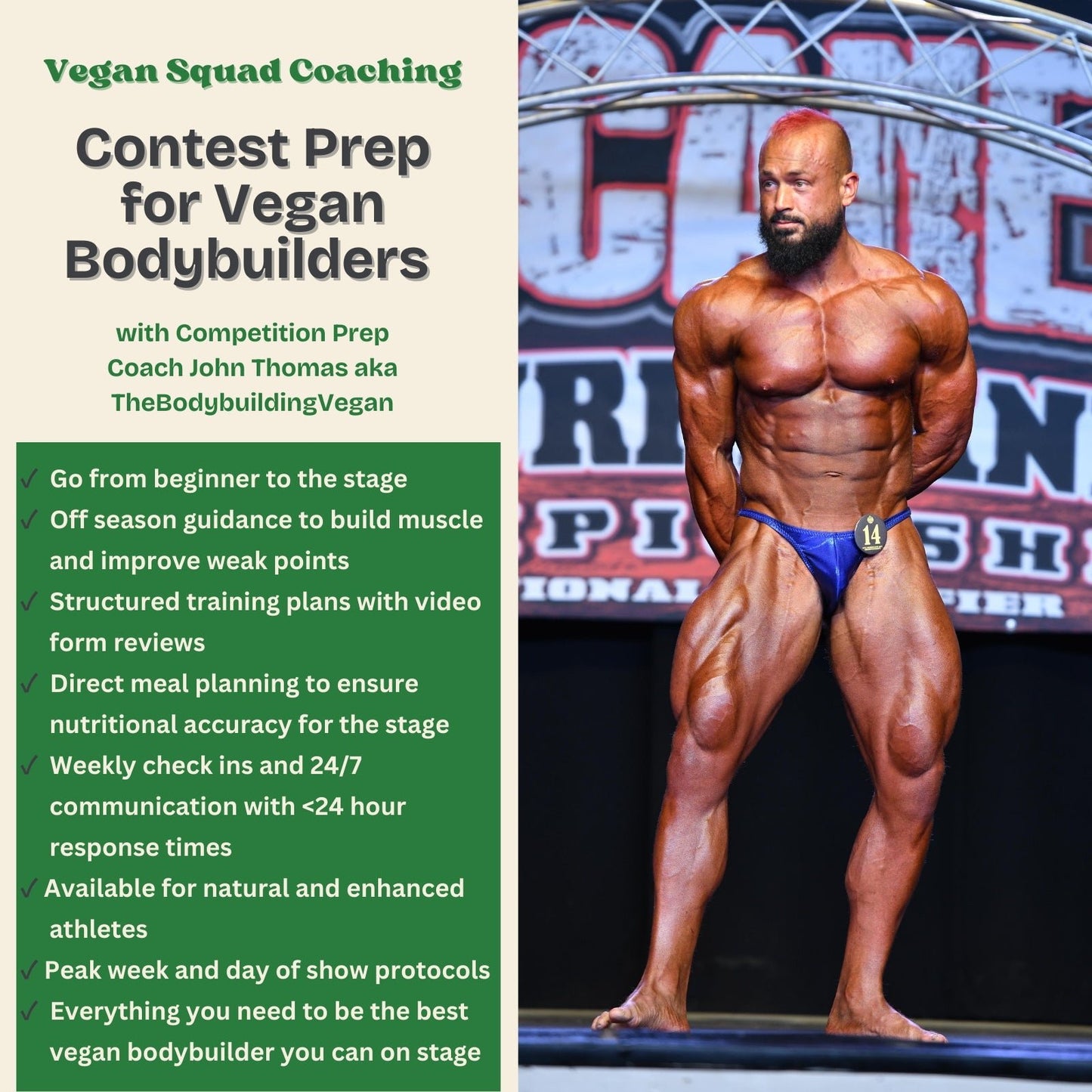 Contest Prep For Vegan Bodybuilders - Vegan America
