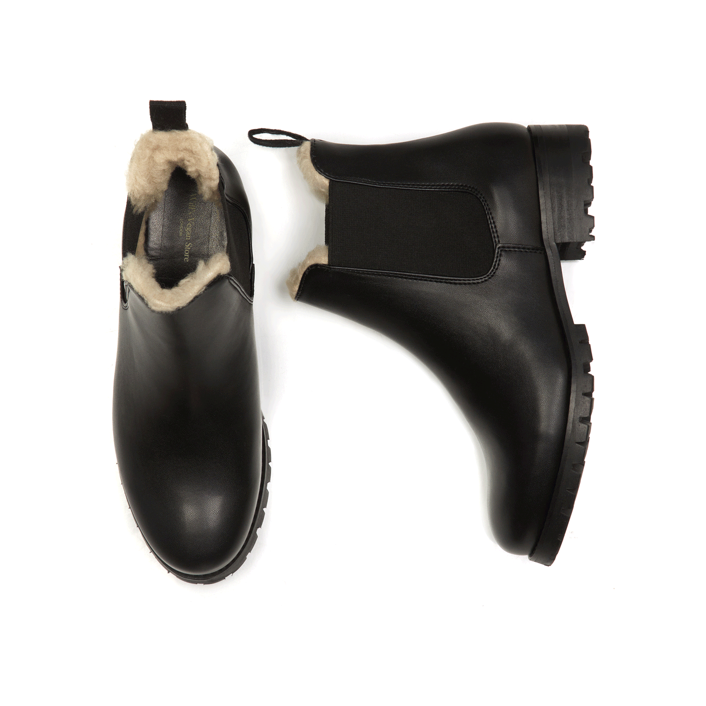 Luxe Insulated Deep Tread Chelsea Boots