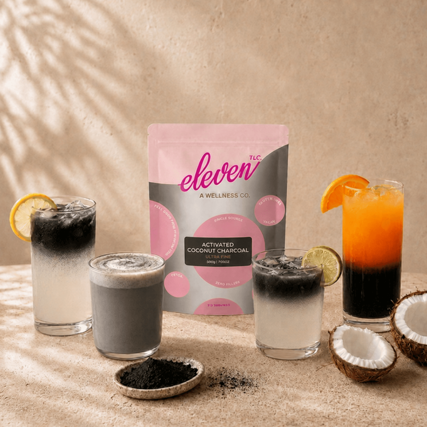 Activated Coconut Charcoal Powder | 312 Servings | Bulk Foodservice Grade - Vegan America