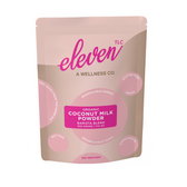 Eleven TLC Organic Coconut Milk Powder 500g Barista Blend – front of pouch showing gluten-free, vegan, 250 servings