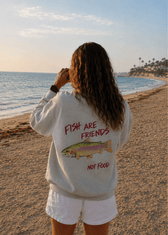 FRIENDS, NOT FOOD CREWNECK - Vegan America