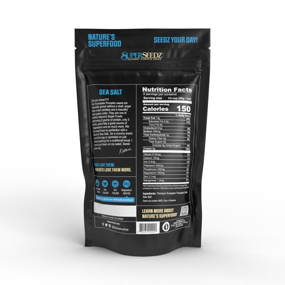 SuperSeedz Sea Salt - 2 Pack - Vegan America