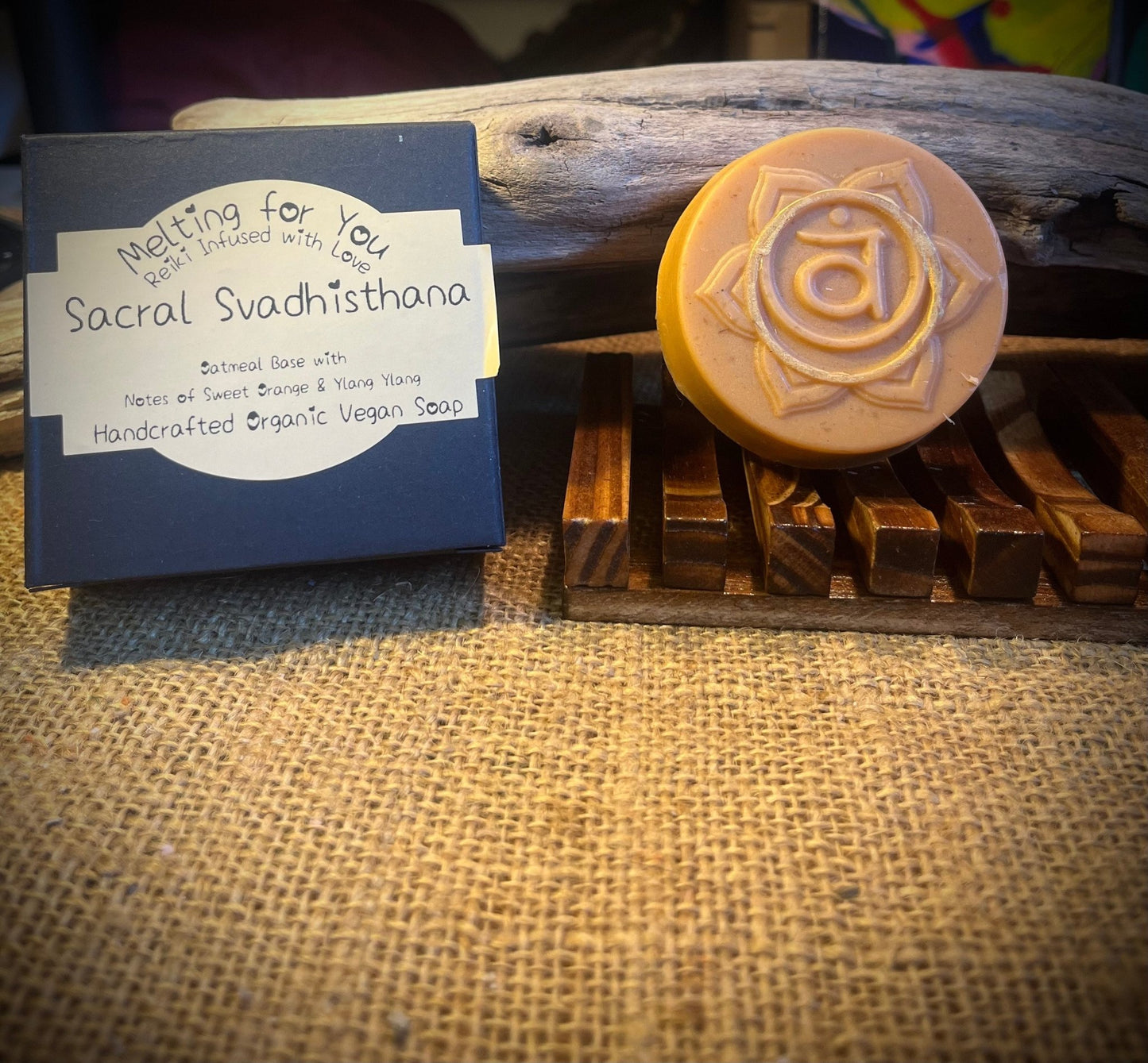 Sacral Svadhisthana Organic Chakra Soap - Vegan America