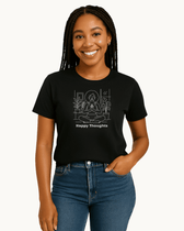 Happy Thoughts, Eco-Conscious TShirt - Vegan America