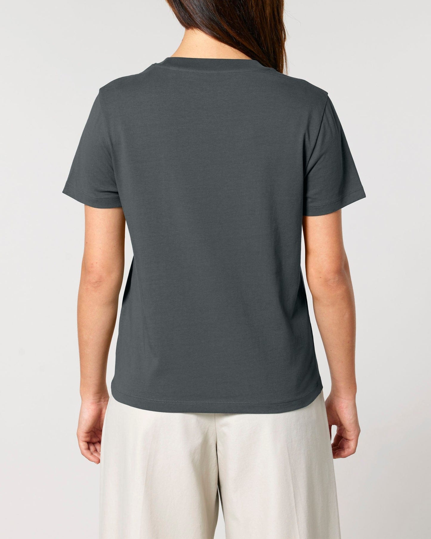 Women's Organic Cotton Classic Fit T-Shirt | Anthracite