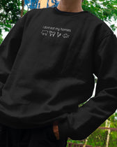 I Don't Eat My Homies Sweatshirt - Vegan America