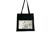 shopping bag wine package black - Vegan America