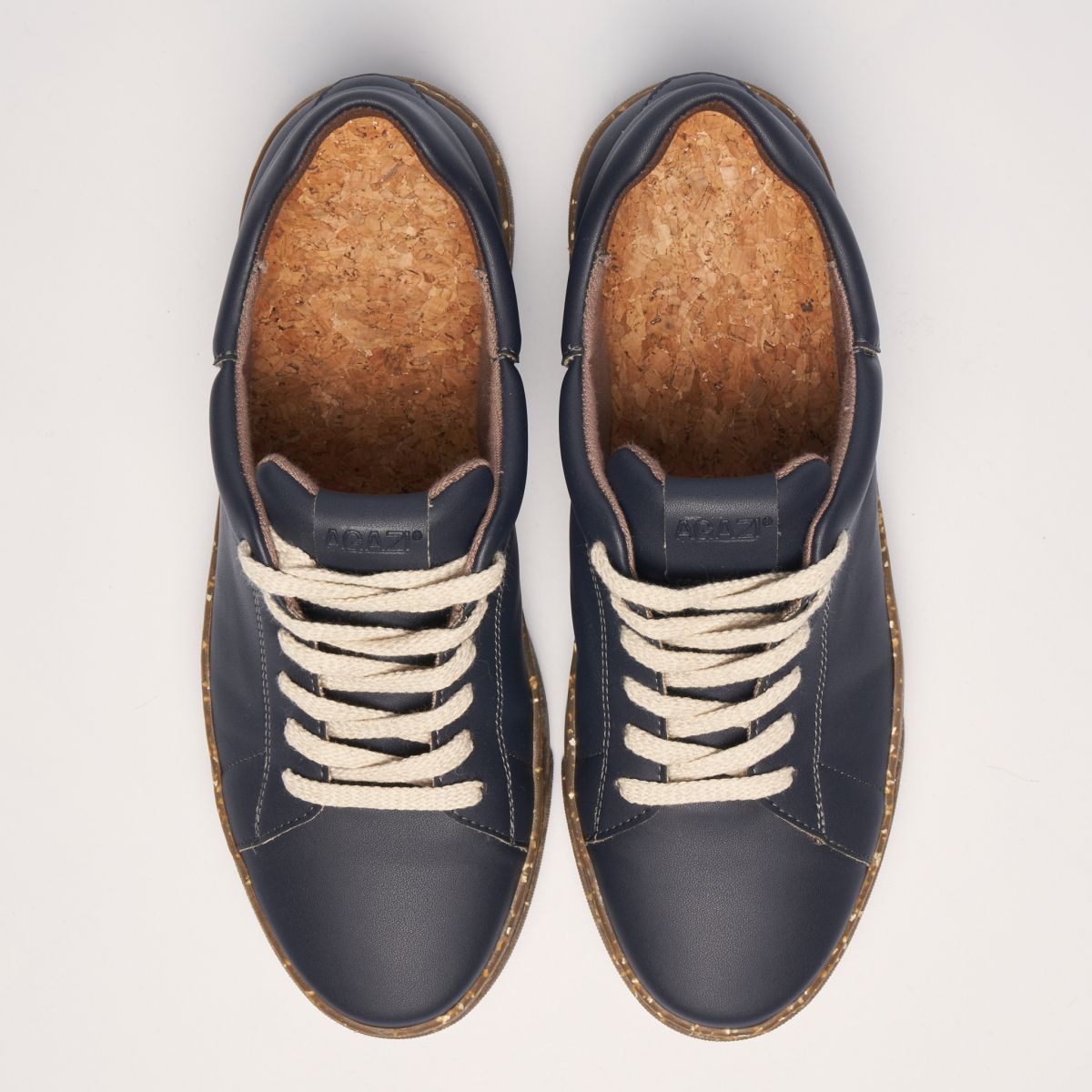 JACOB plant-based sneakers – navy blue