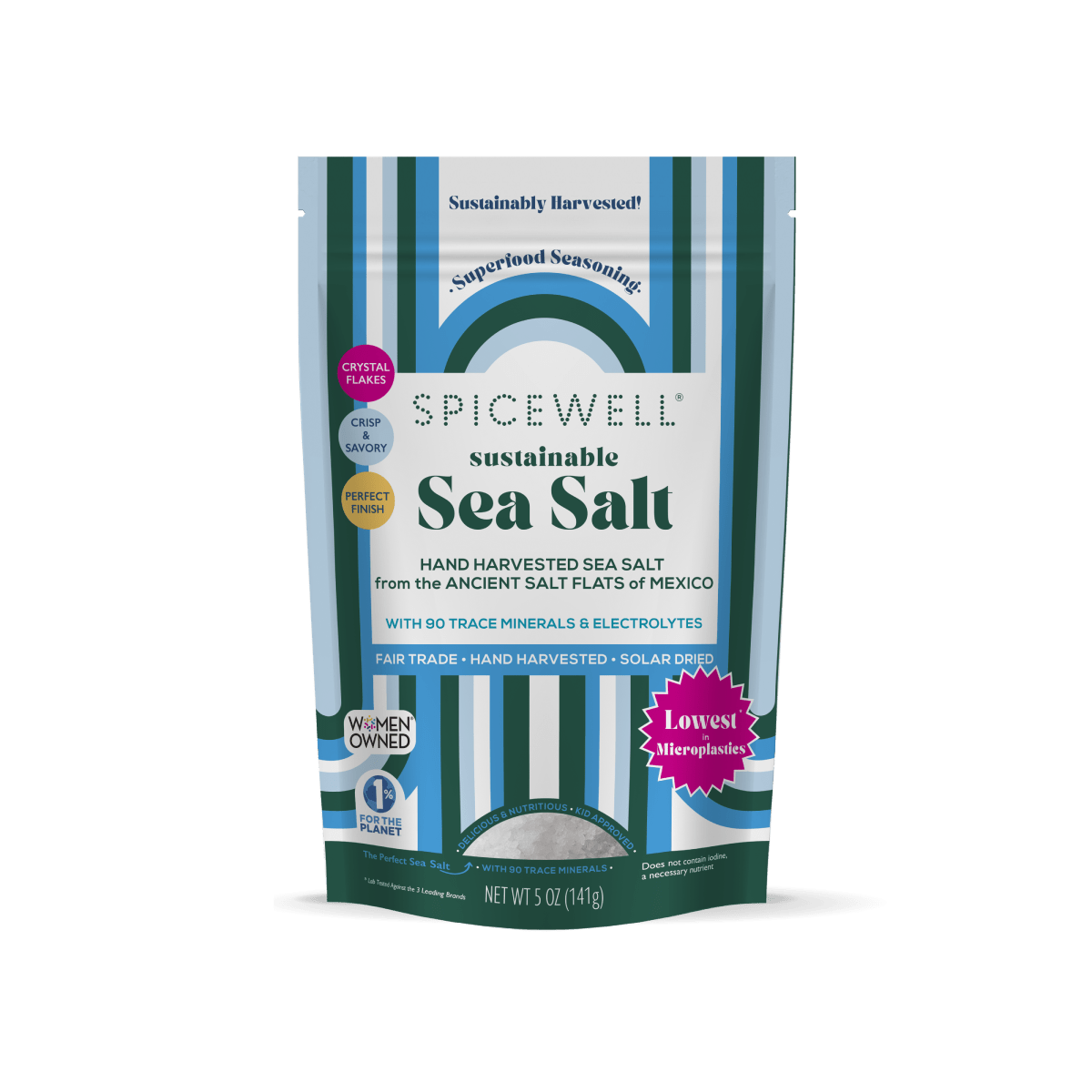 Sustainable Sea Salt Pouch - Vegan America