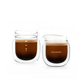 Double Wall Espresso Pouring Glass (Set of 2) - Vegan America