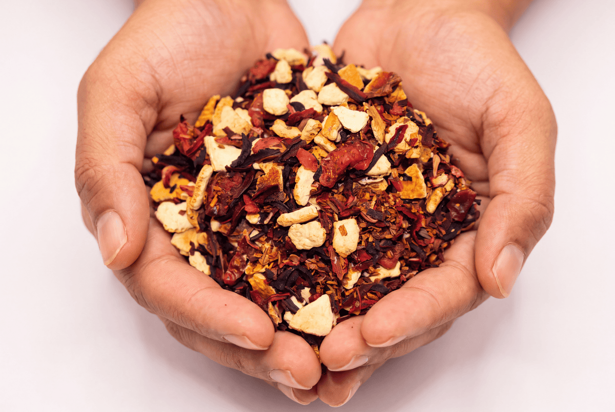 Cranberry Orange Rooibos Tea – Caffeine-Free Herbal Blend | 0.5 LB Loose Leaf - Vegan America