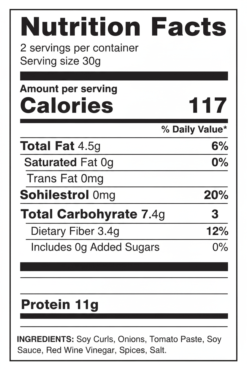Italian Sausage Protein Strips - Go Bag (12 Servings) - Vegan America