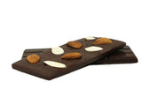 Almond and Dark Raw Chocolate Tablet, Large - Vegan America
