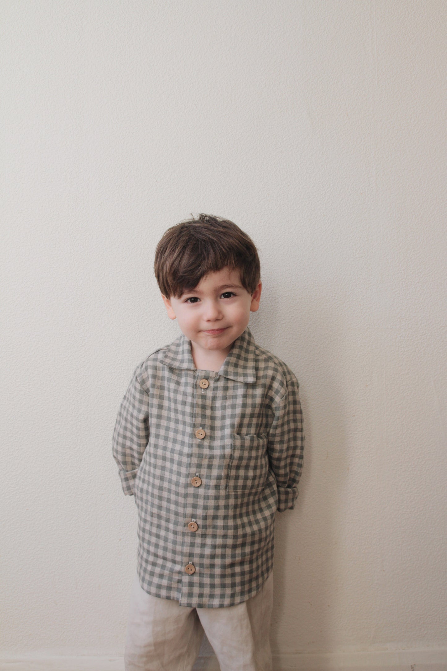 Barstukas Boys Linen Shirt | Multiple Colours