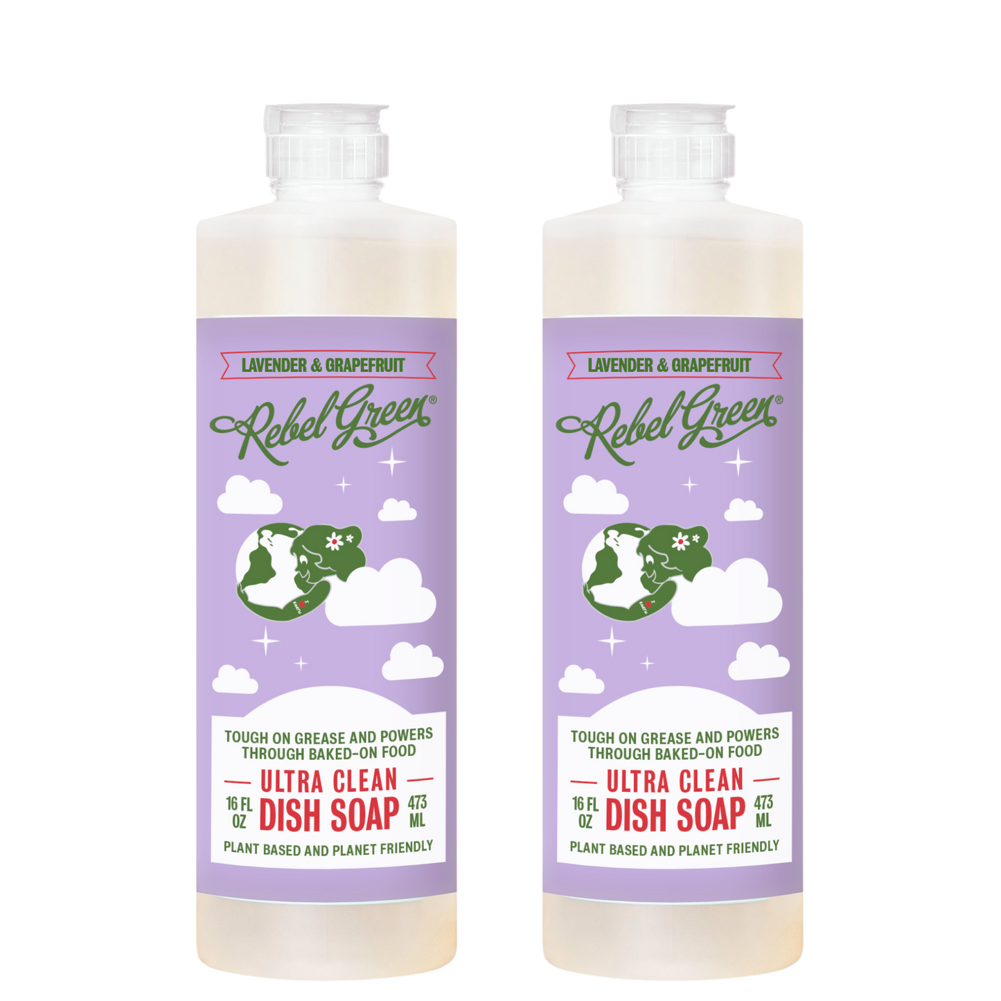 Super Deluxe Dish Soap - Lavender & Grapefruit 16 oz (2 pk)