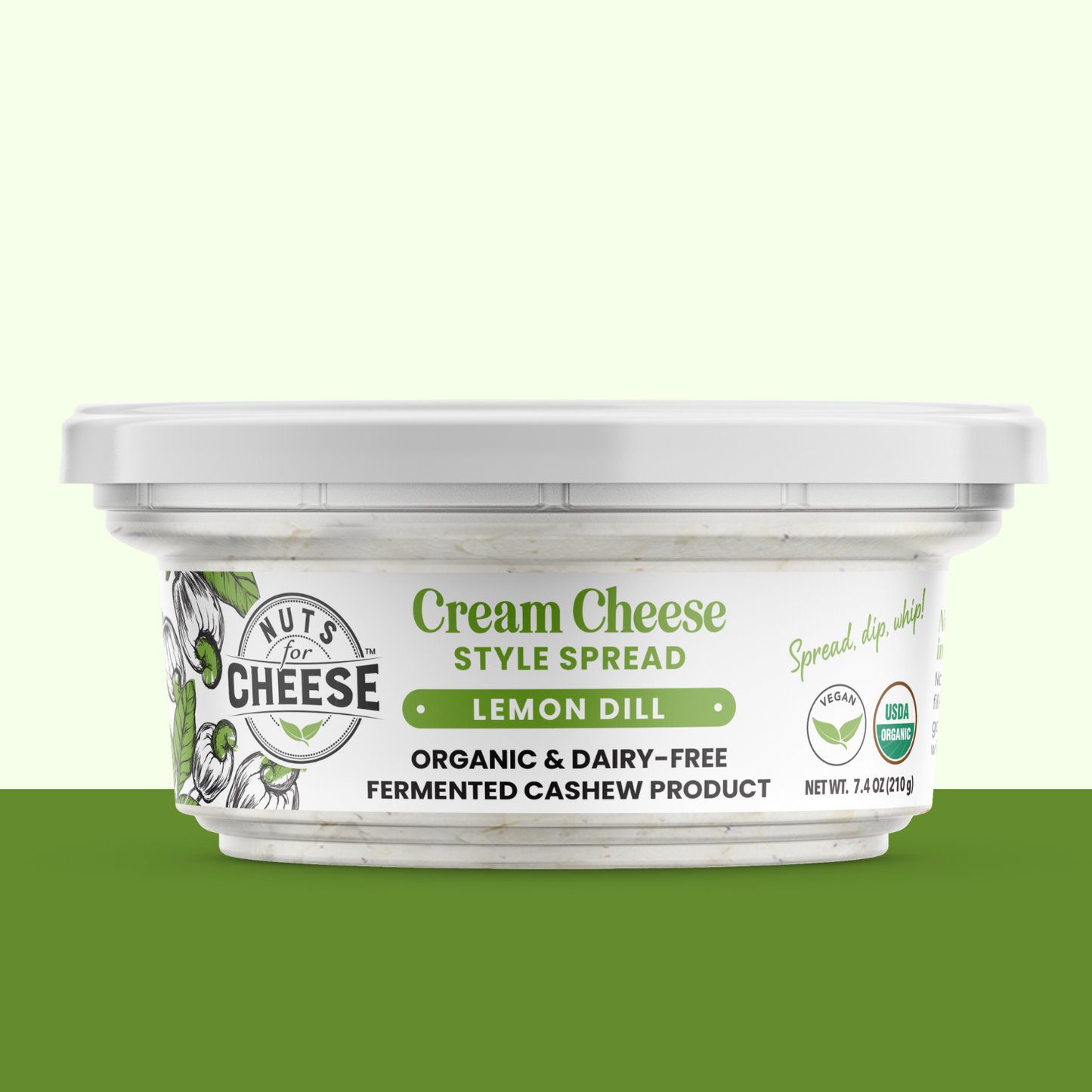 Lemon Dill Cream Cheese Style Spread