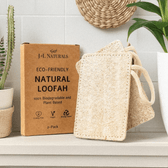 Natural Loofah Pad 2-Pack - Vegan America