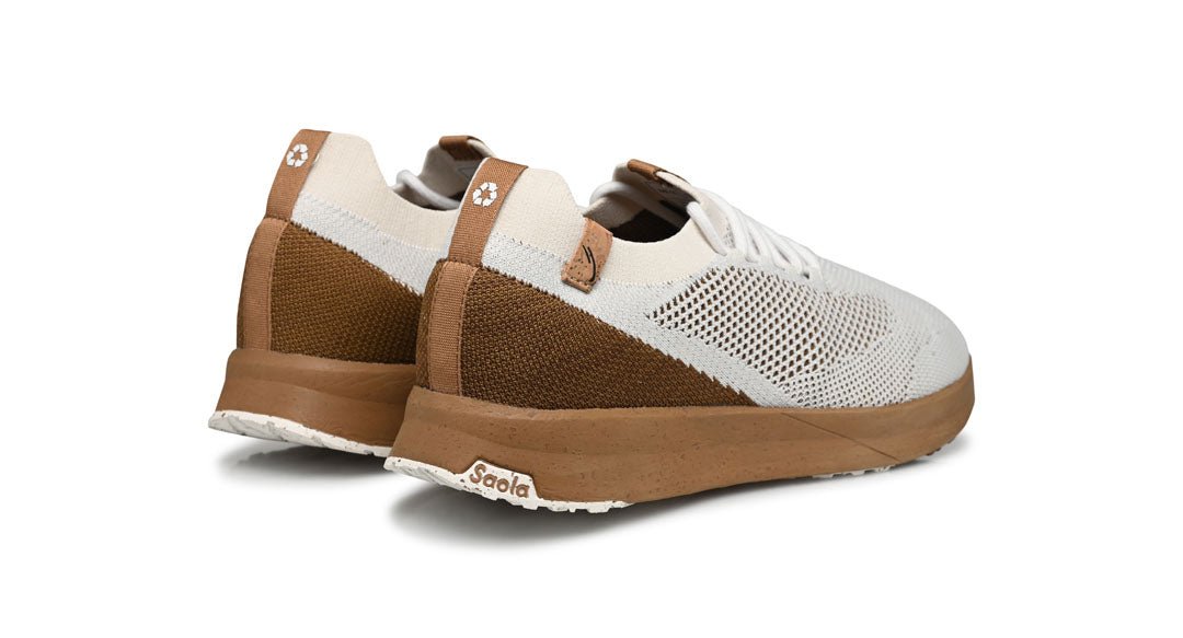 Tsavo M 2.0 White / Tobacco - Vegan America