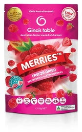 Freeze Dried Raspberries with Strawberries - Vegan America