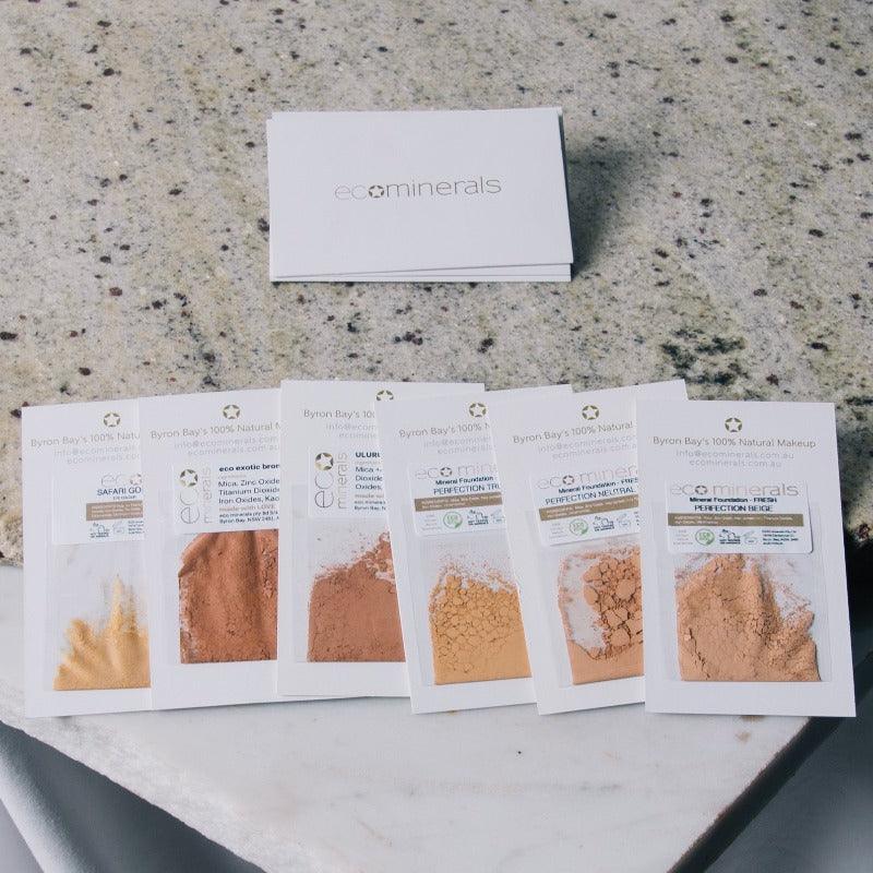 Mineral Makeup Sample Set
