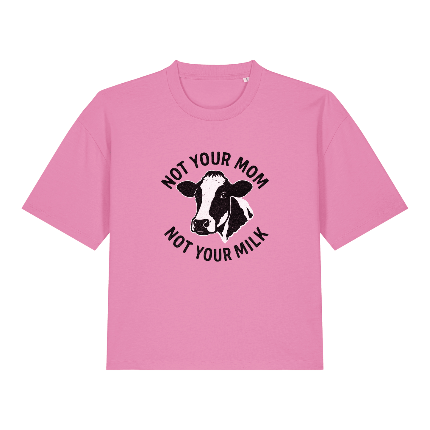 Not Your Mom Not Your Milk Women's Boxy T-Shirt - Vegan America