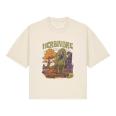 Herbivore Dinosaur Women's Boxy T-Shirt - Vegan America