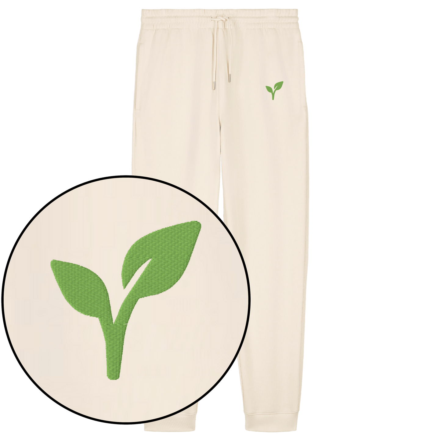 Vegan Logo Joggers (Embroidered) - Vegan America