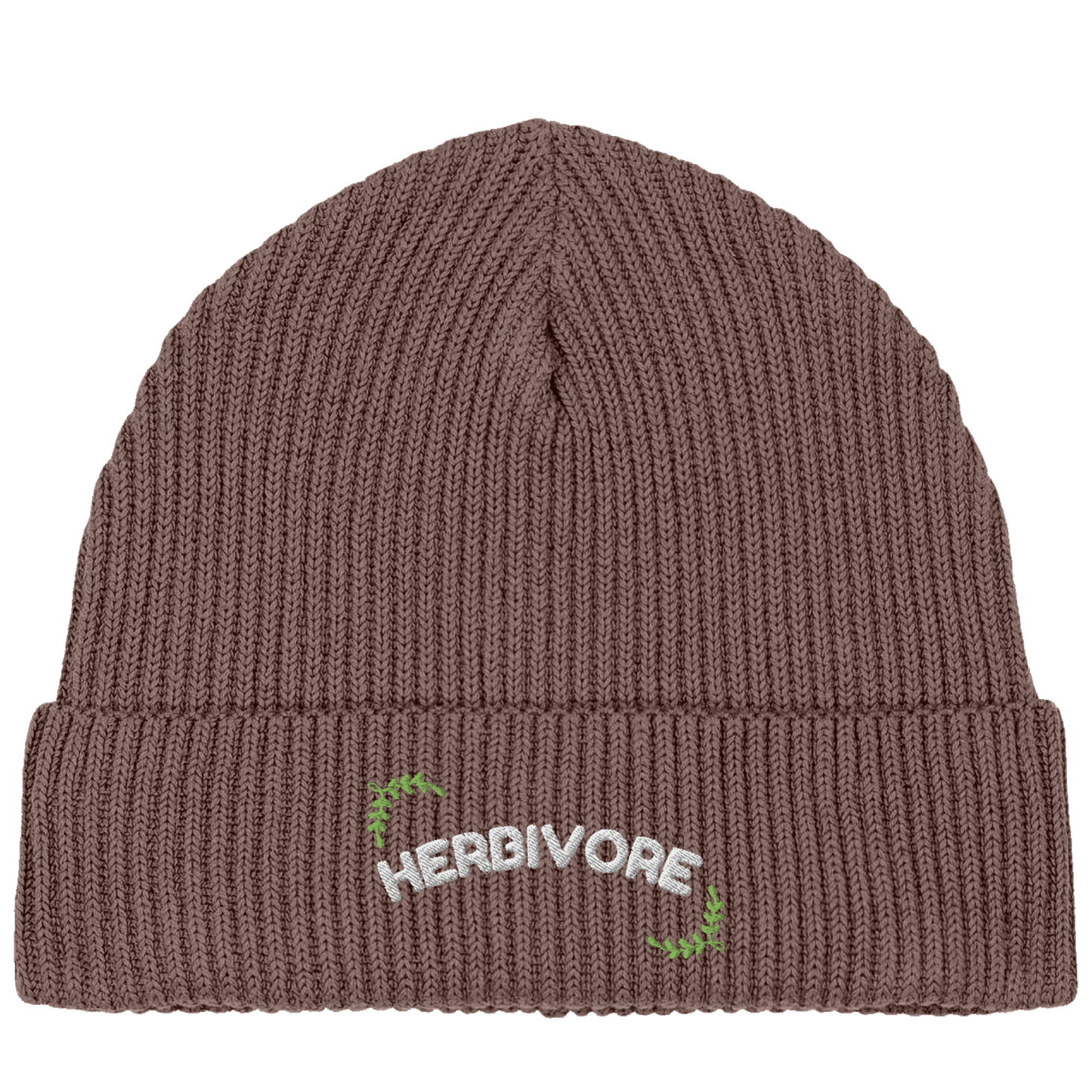 Herbivore Beanie (Embroidered) - Vegan America