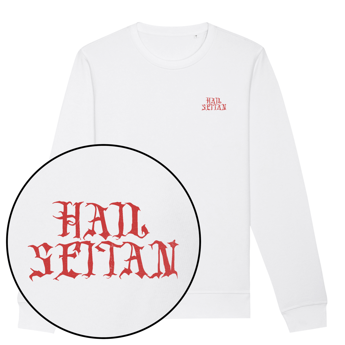 Hail Seitan Double Sided Sweatshirt