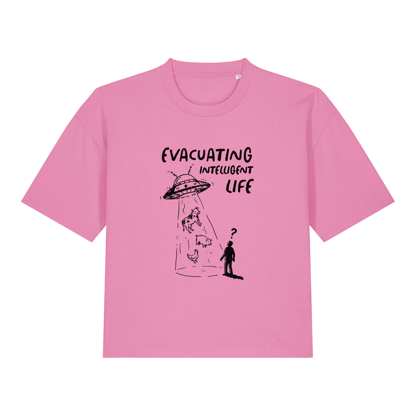 Evacuating Intelligent Life Women's Boxy T-Shirt