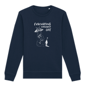 Evacuating Intelligent Life Sweatshirt - Vegan America