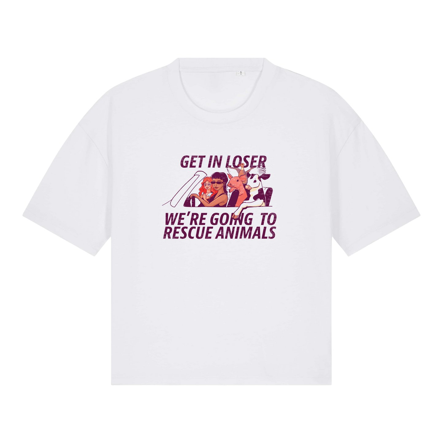 Get In Loser Women's Boxy T-Shirt