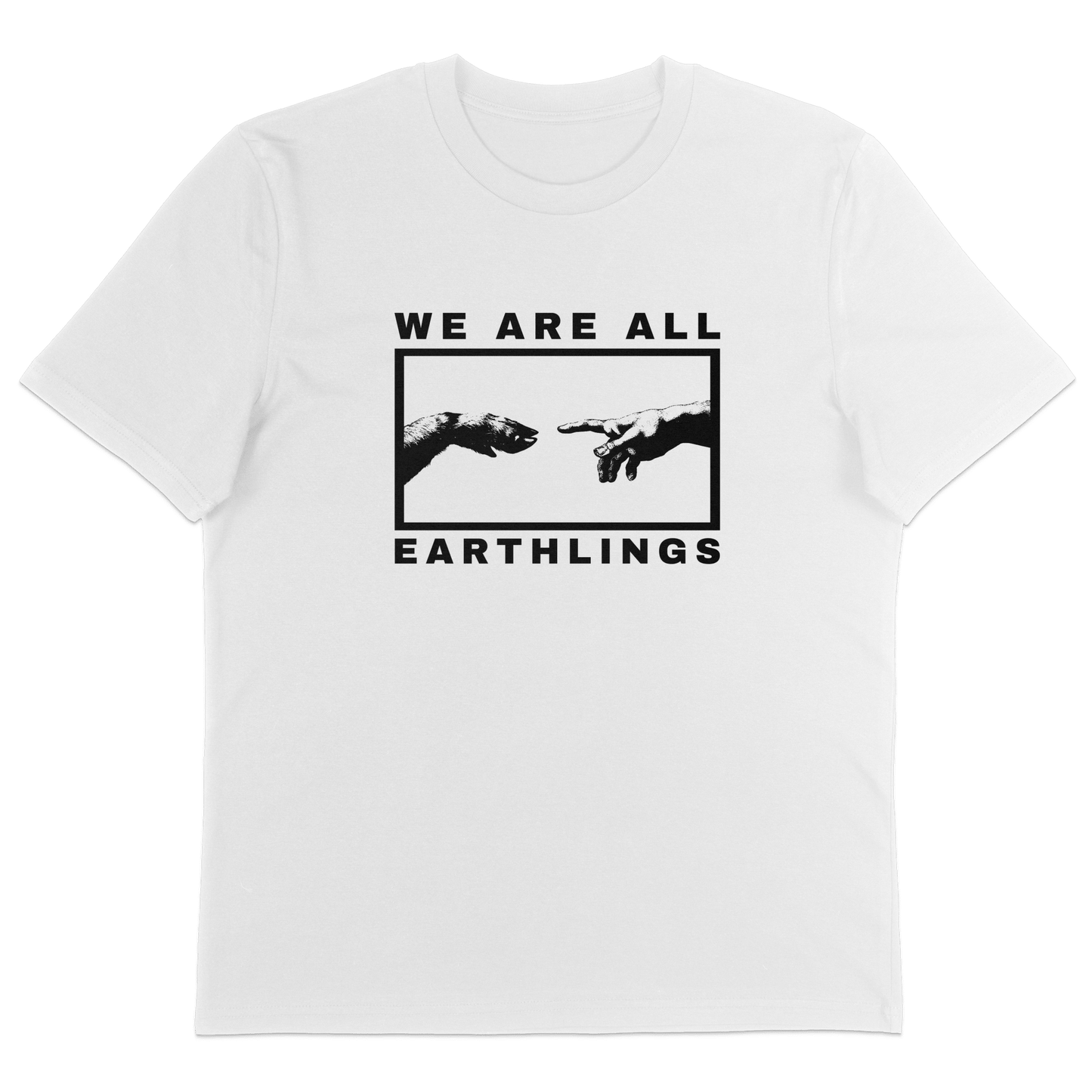 We Are All Earthlings T-Shirt - Vegan America