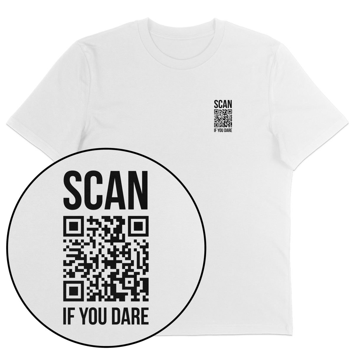 Watch Dominion QR Code Streetwear T-Shirt - Vegan America