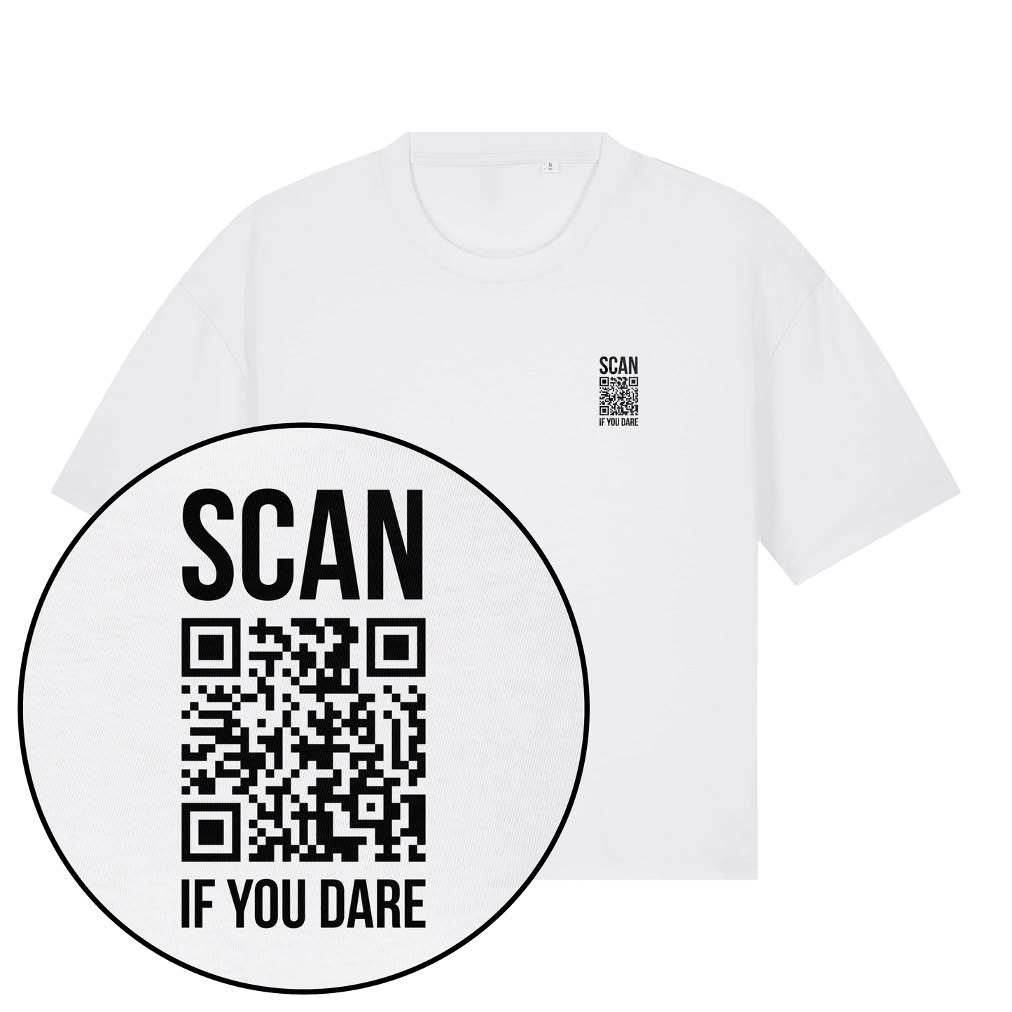 Watch Dominion QR Code Streetwear Women's Boxy T-Shirt