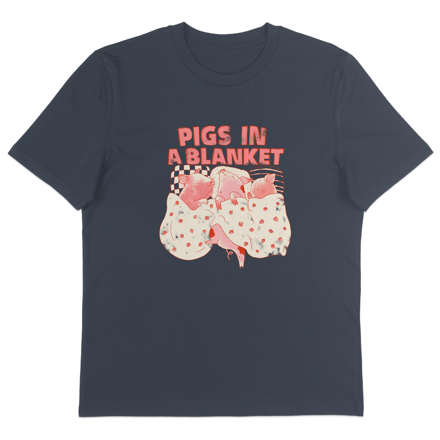 Pigs In A Blanket T-Shirt - Vegan America