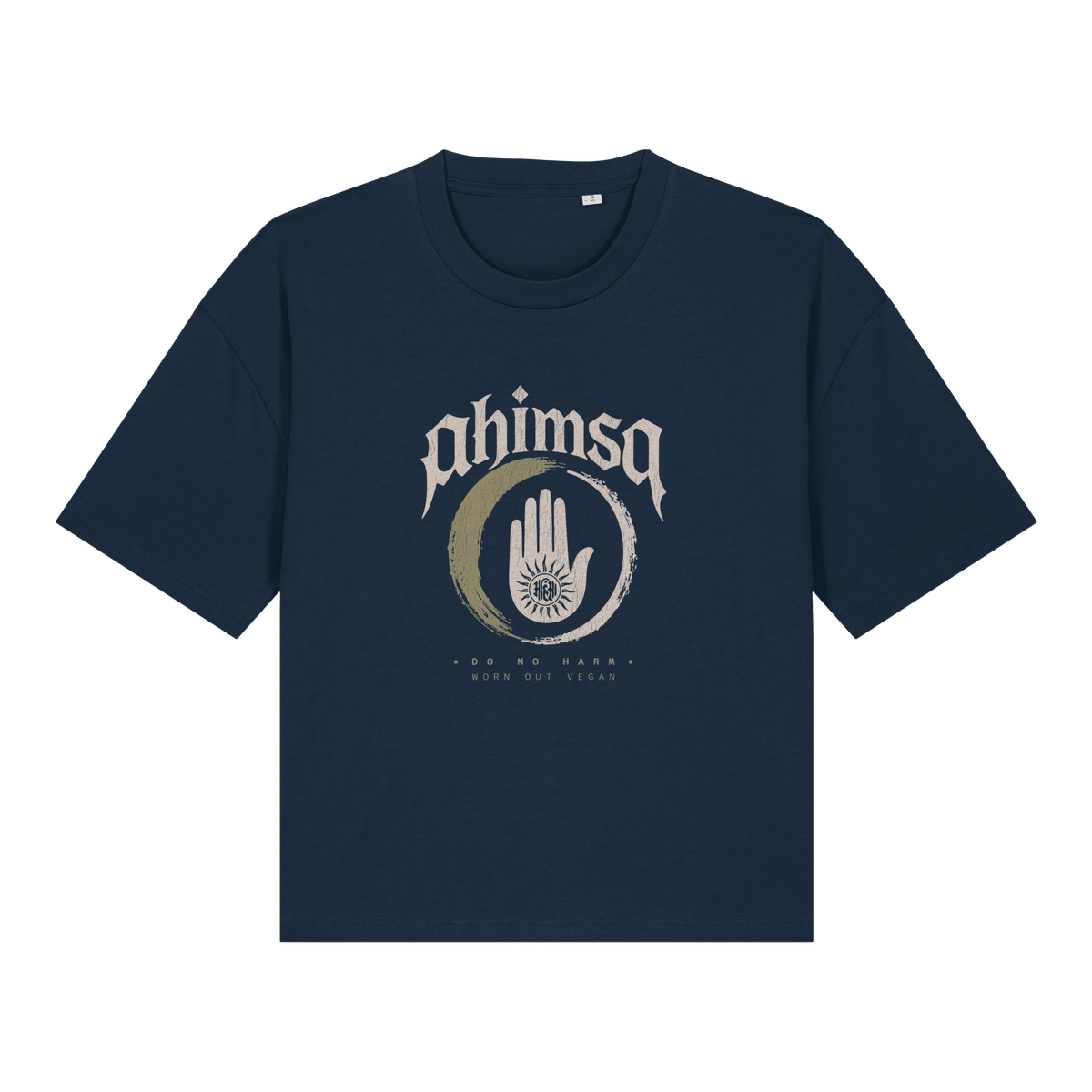 Ahimsa Women's Boxy T-Shirt - Vegan America