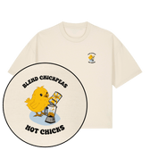 Blend Chickpeas Not Chicks Women's Boxy T-Shirt - Vegan America