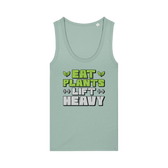 Eat Plants Lift Heavy Women's Tank Top - Vegan America