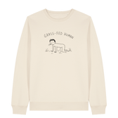 Grass-Fed Human Sweatshirt - Vegan America