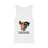 The Only Difference Is Our Perception Women's Tank Top - Vegan America