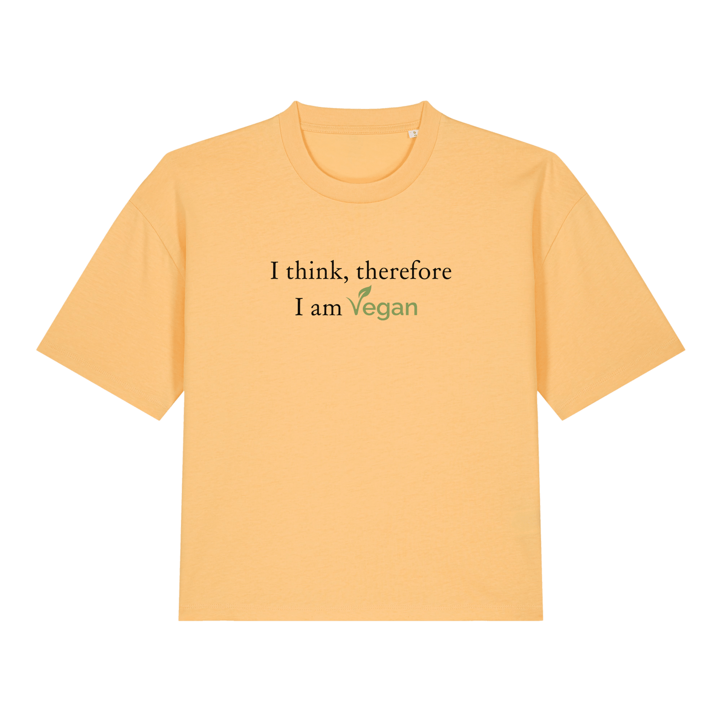 I Think Therefore... Women's Boxy T-Shirt - Vegan America