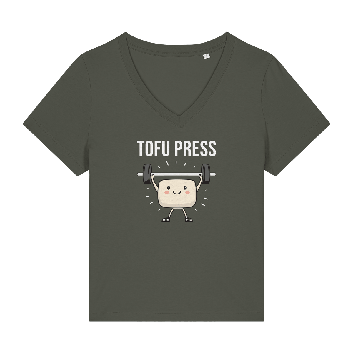Tofu Press Women's V Neck T-Shirt - Vegan America