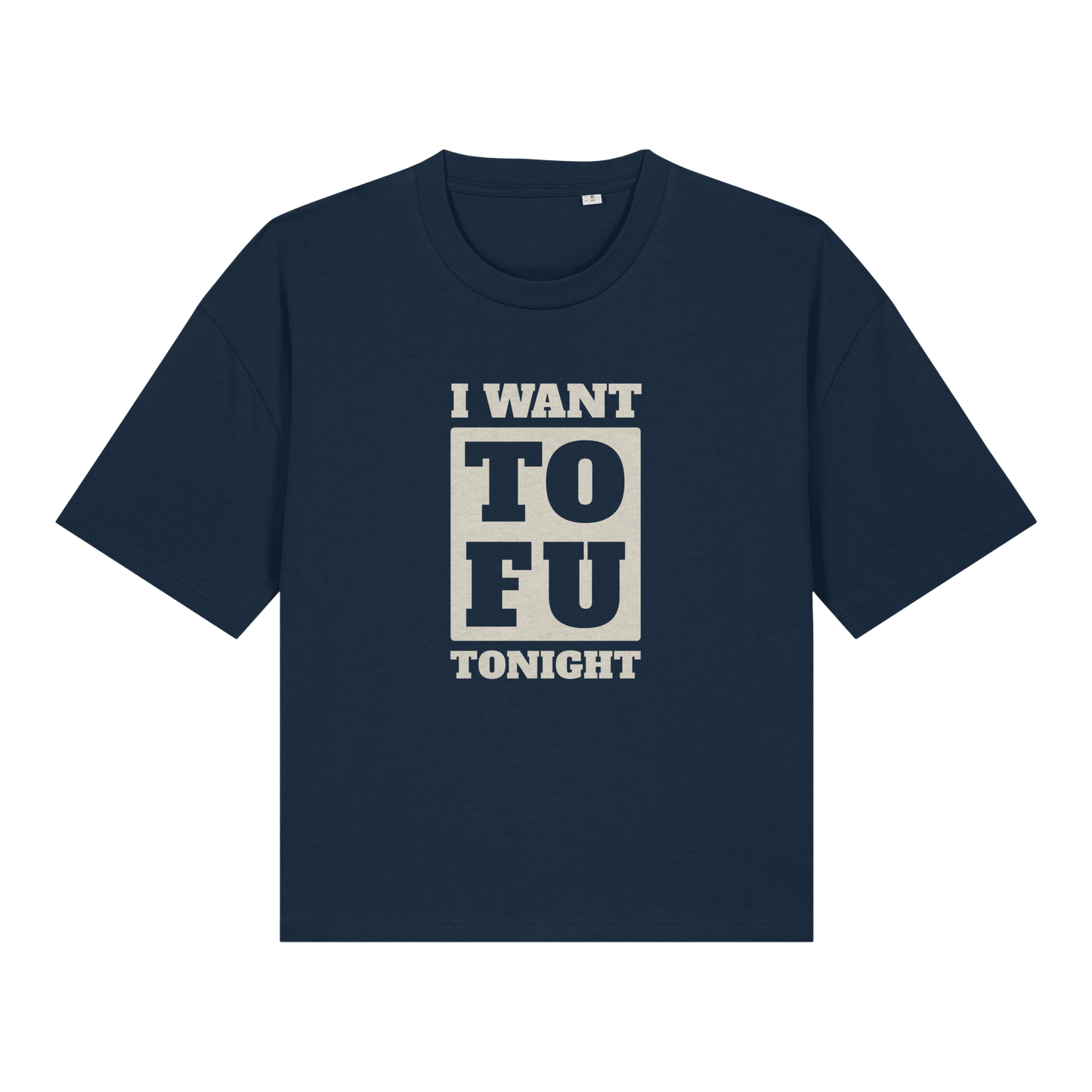 I Want Tofu Women's Boxy T-Shirt - Vegan America