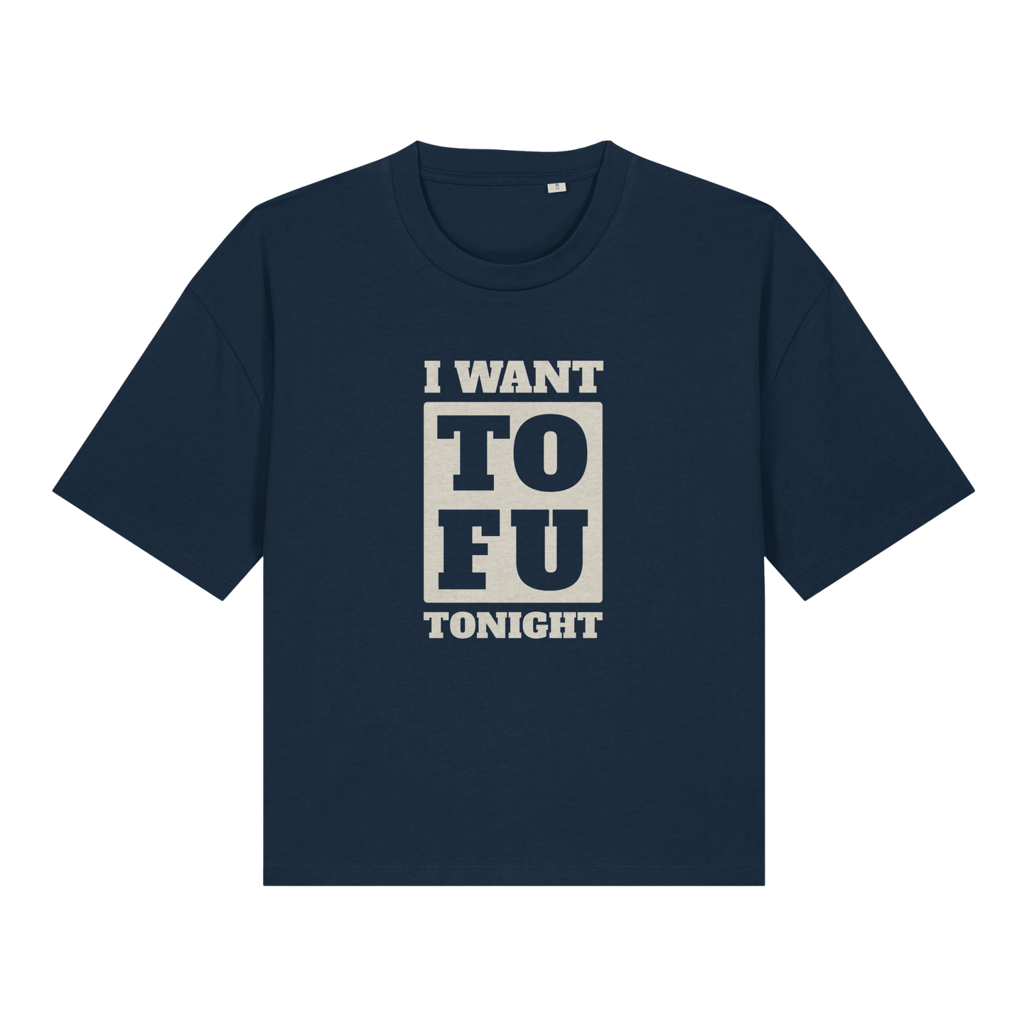 I Want Tofu Women's Boxy T-Shirt - Vegan America